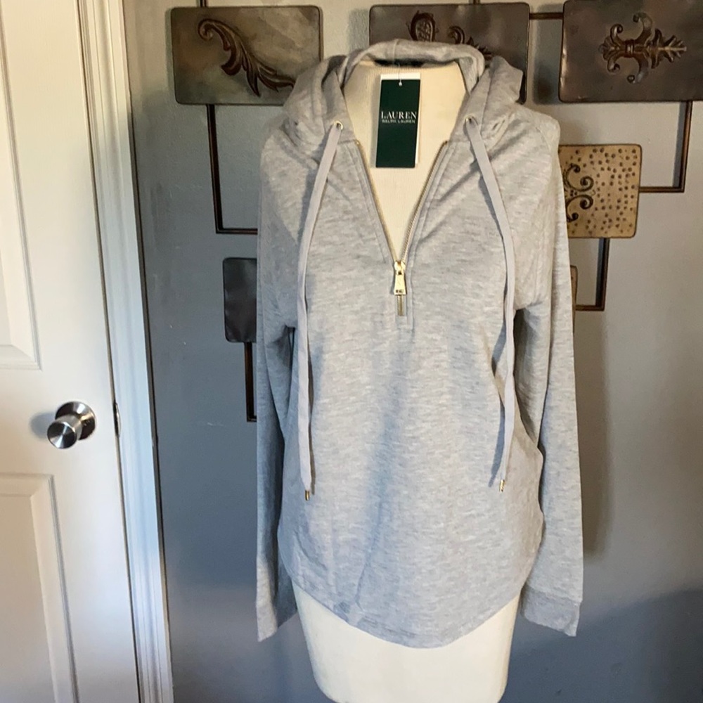 Lauren Ralph Lauren Pullover Zip Hoodie Size XS/TP